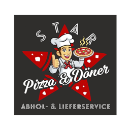 Star Pizza & Döner Traunstein logo.